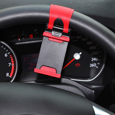 Soporte Ajustable para Smartphone en Volante de Auto - Image 2