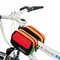 Bolsa Frontal para Bicicleta - Suporte para Garrafa de Água, Tubo e Acessórios para MTB