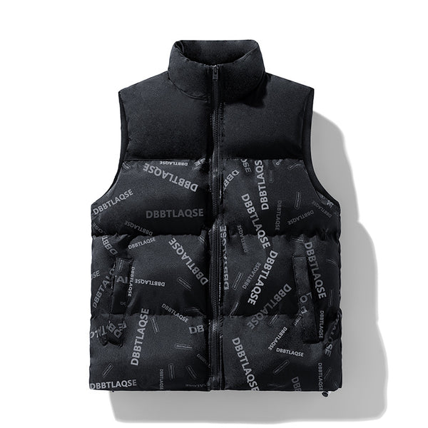 Chaleco de Invierno Acolchado de Algodón para Hombre - Image 7