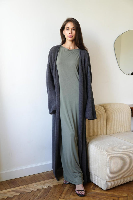 Cardigan Hueco Estilo Europeo y Americano con Escote en V - Image 13