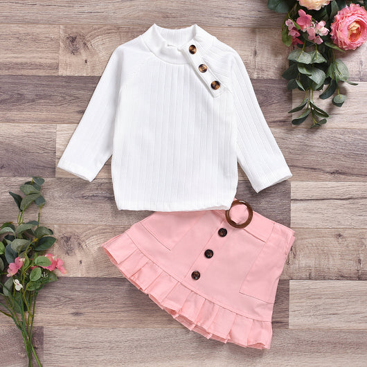 Conjunto Infantil de Algodón Puro con Tirantes Ajustables - Image 4