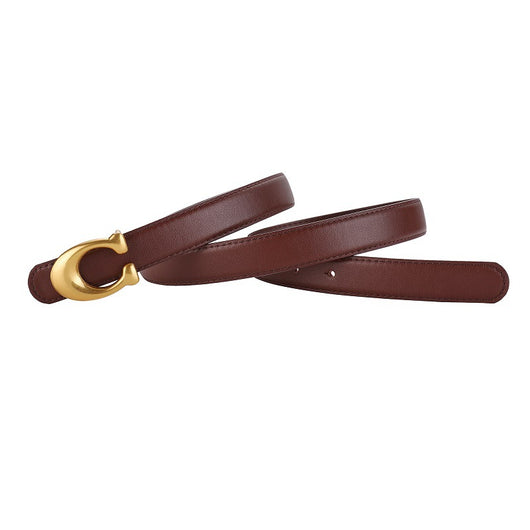 Cinturón Malla Rojo con Hebilla C - Accesorio Versátil y Moderno para Mujer - Image 8