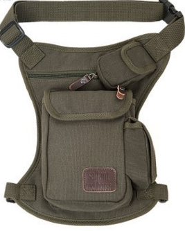 Bolsa Táctica Ares Canvas - Cintura Multifuncional para Hombre y Mujer - Image 3