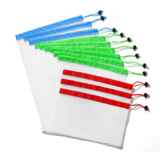 Set de Bolsas de Malla Multiusos para Frutas y Verduras - Image 9