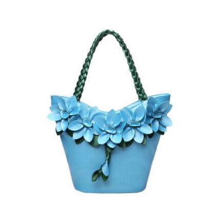Bolsa Tote de Cuero BIRDS Diseñador con Flores - Cartera Vintage Composite para Mujer - Image 4