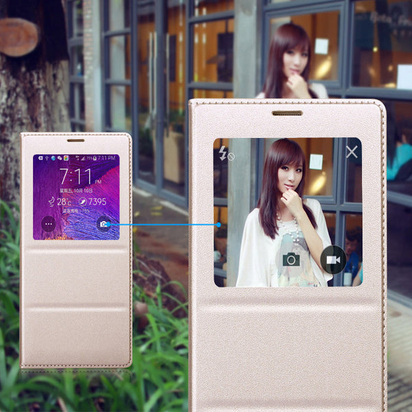 Funda Inteligente con Tapa para Samsung Galaxy Note 4
