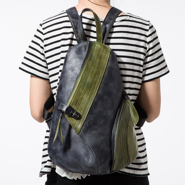 Mochila de Cuero Genuino para Mujer - Image 3