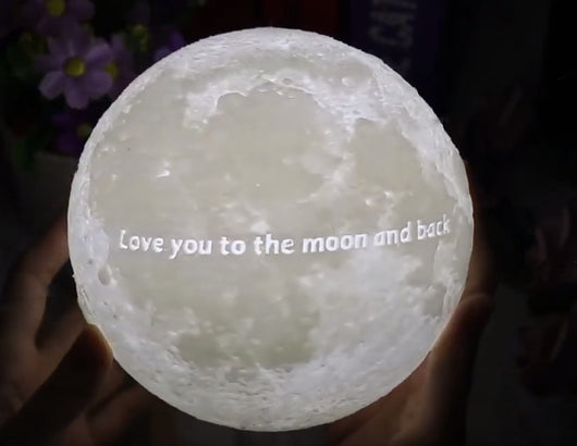 Lámpara Luna Personalizada - Image 4