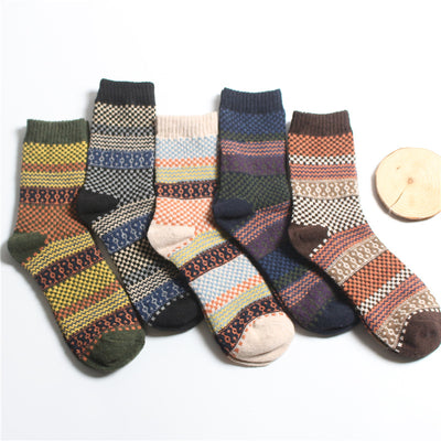 Calcetines de Lana de Conejo para Hombre - Elegancia Profesional - Image 3