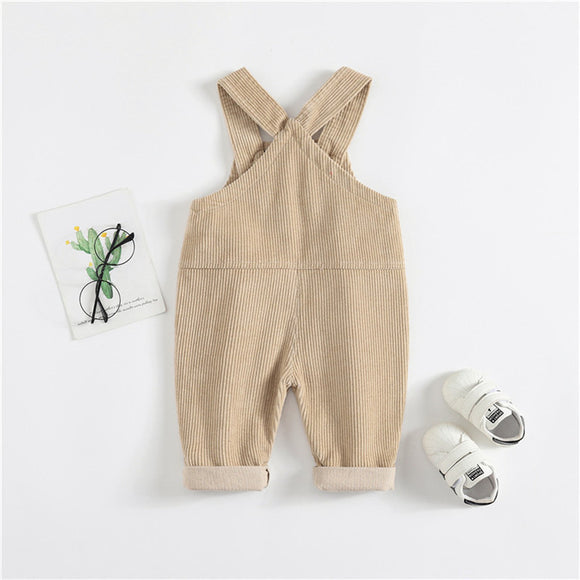 Pantalones de Mezclilla con Tirantes para Niños y Niñas