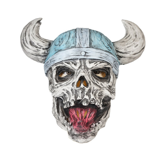 Máscara de Látex Vikingo Terrorífico para Halloween