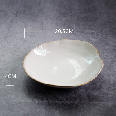 Plato de Cerámica Irregular para Cena - Image 9