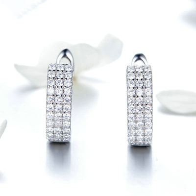Aretes de Plata 925 con Circonita - Image 6