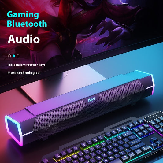 Parlante Bluetooth Doble con Subwoofer y Sonido Envolvente Tipo Cine - Image 2