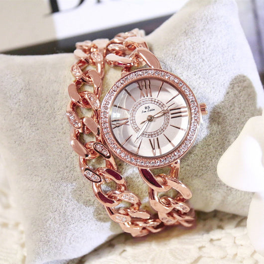 Reloj Pulsera Decorativo con Cadena para Mujer - Image 4