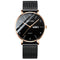 Reloj Cuarzo Hombre Casual Ejecutivo Resistente al Agua con Esfera Luminosa