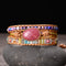 Pulsera Tejida a Mano con Cristales para Yoga y Meditación