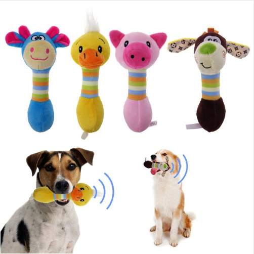 Juguetes Interactivos para Mascotas con Sonido y Textura