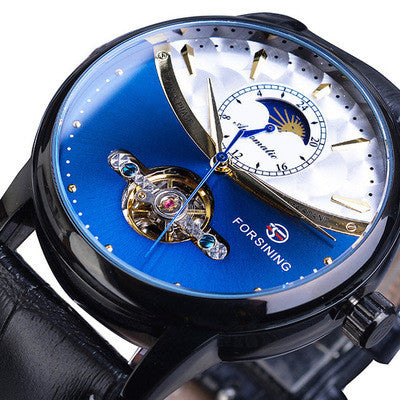 Reloj Mecánico Automático Sinai con Diseño Calado para Hombre - Image 13
