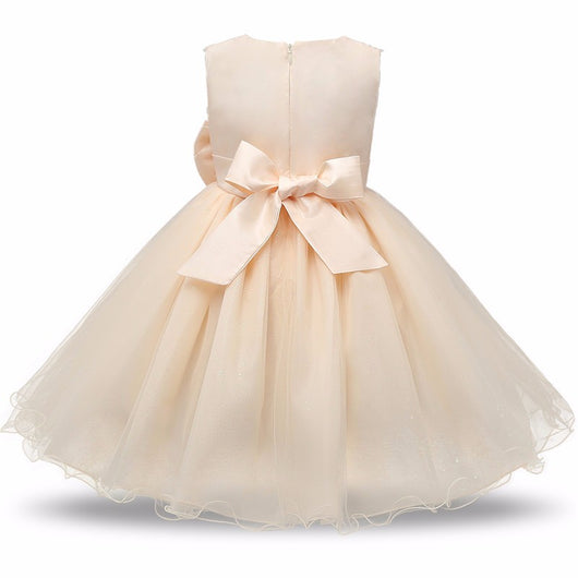 Vestido de Princesa Tutú Floral para Niña - Fiesta, Boda y Cumpleaños - Image 7