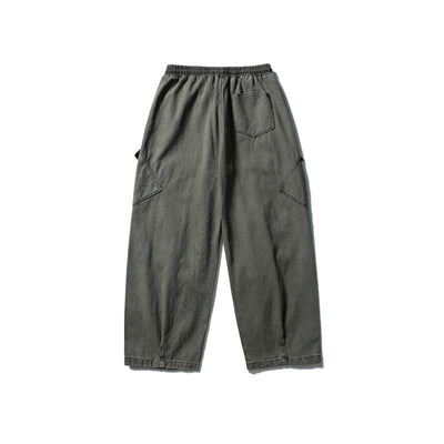 Overol Retro Japonés de Colores Sólidos - Diseño Holgado y Casual - Image 18