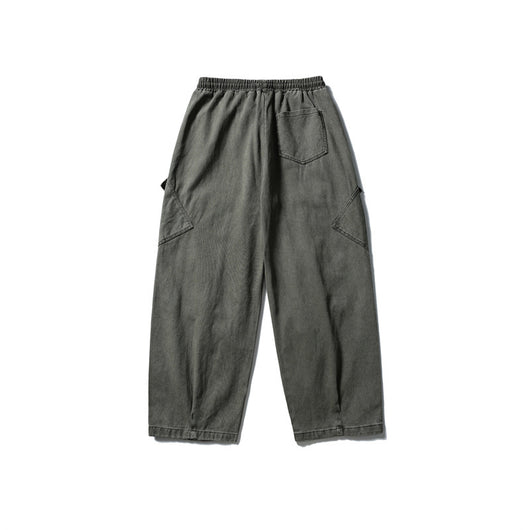 Overol Retro Japonés de Colores Sólidos - Diseño Holgado y Casual - Image 18
