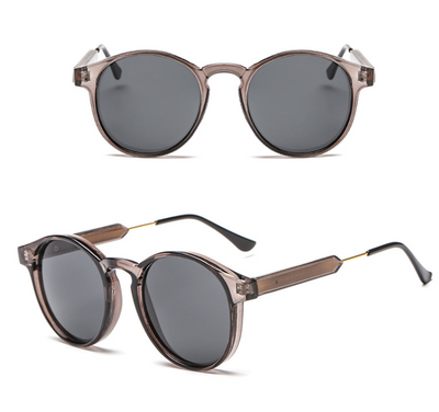 Gafas de Sol Redondas Retro Coreanas para Mujer con Marco Metálico - Image 6