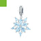 Dije Copo de Nieve Elegante en Plata 925