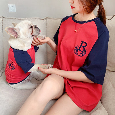 Ropa a Juego para Perros y Dueños - Playeras de Manga Corta - Image 13