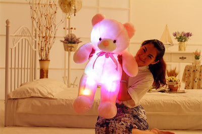 Osito de Peluche LED Luminoso Multicolor - Regalo Navideño Interactivo para Niños - Image 11