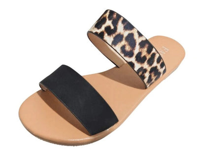 Sandalias Pantufla Estampado Leopardo - Image 18