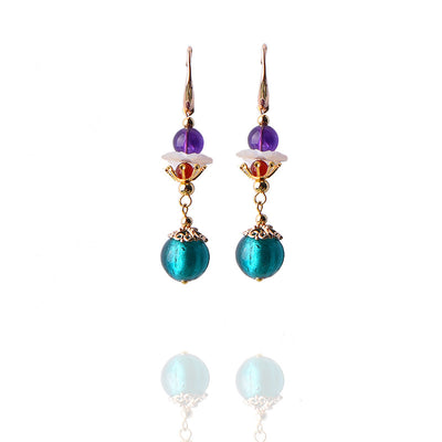Aretes de Vidrio Árbol Ancestral con Mil Vides - Image 11