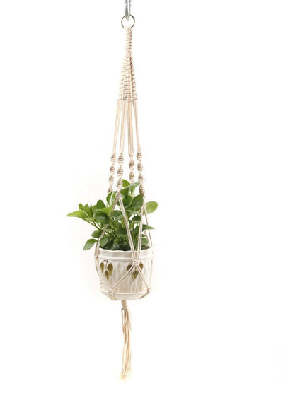 Colgador de Plantas Tejido Artesanal para Pared - Image 7