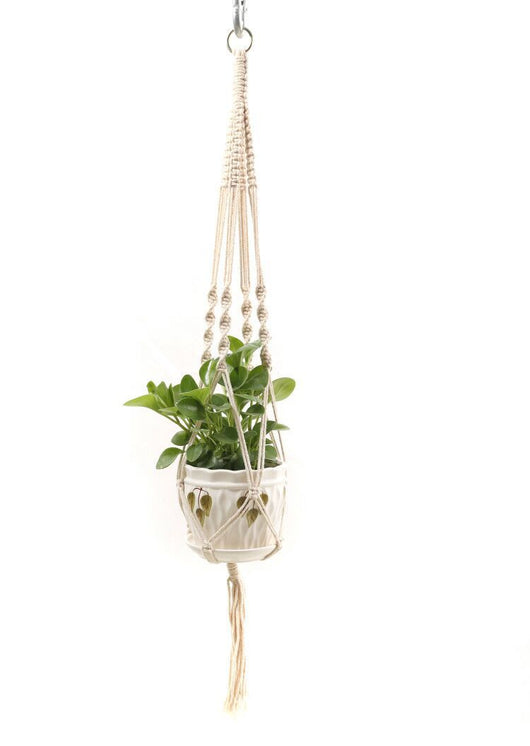 Colgador de Plantas Tejido Artesanal para Pared - Image 7