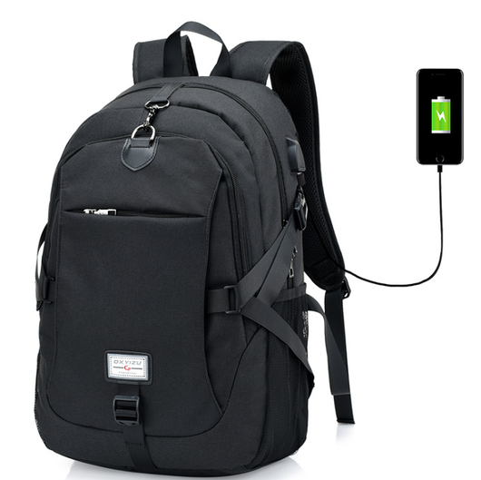 Mochila Multifuncional Unisex con Carga USB para Viajes y Trabajo - Image 7