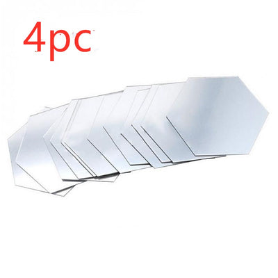 Espejo Hexagonal Acrílico 3D - Adhesivo Decorativo de Pared con Efecto Cristal - Image 24