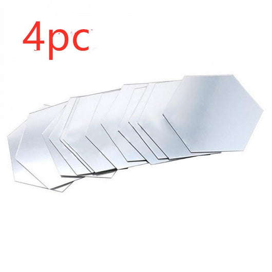 Espejo Hexagonal Acrílico 3D - Adhesivo Decorativo de Pared con Efecto Cristal - Image 24