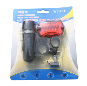Juego de Luces LED para Bicicleta - Faro Delantero y Luz Trasera de Seguridad - Image 2