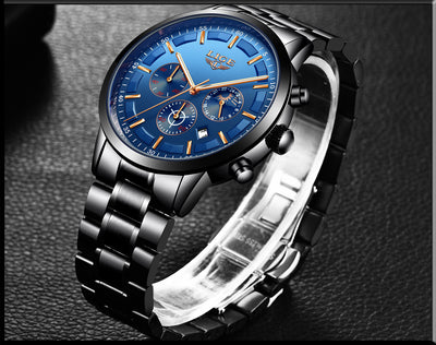 Reloj Deportivo Empresarial de Cuarzo Lunar Resistente al Agua para Hombre - Image 44