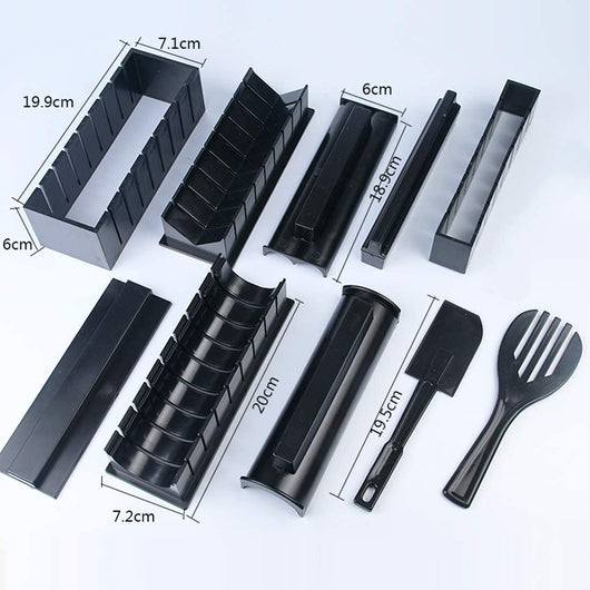 Kit Completo para Hacer Sushi en Casa - 5 Moldes Plásticos de Calidad - Image 5