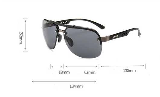 Gafas de Sol Deportivas para Ciclismo y Pesca con Montura Metálica - Image 6