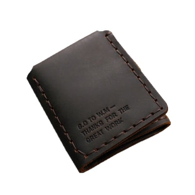 Billetera Retro Personalizada de Tres Pliegues - Image 3