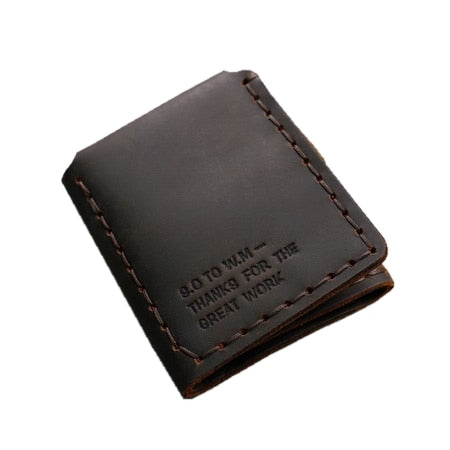 Billetera Retro Personalizada de Tres Pliegues - Image 3