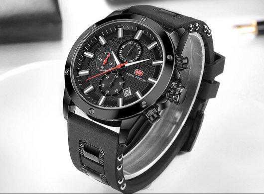 Reloj Deportivo de Negocios para Hombre con Cronógrafo de Tres Ojos - Image 4