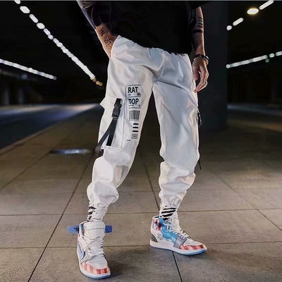 Pantalones deportivos cropped holgados - Image 2