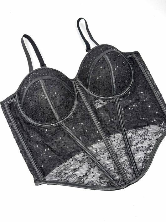 Camiseta de Malla Ajustada con Corsé de Ballenas - Cintura Ceñida y Efecto Modelador - Image 30