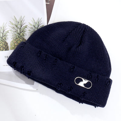 Gorro Tejido Hip Hop con Anillo Decorativo para Hombre y Mujer - Image 16