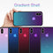 Funda de Teléfono Antigolpes con Vidrio Templado y Gradiente HD