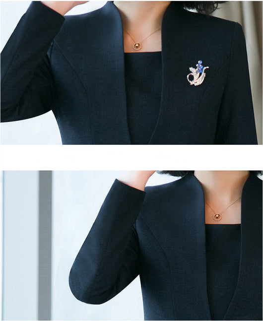 Traje Ejecutivo sin Cuello - Elegancia Minimalista para Profesionales - Image 16