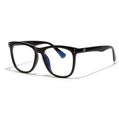 Gafas Graduadas Anti Luz Azul Unisex Marco Negro Estilo Artesanal - Image 4